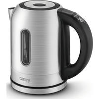 WASSERKOCHER CR1253 Silber - Silberfarben/Schwarz, Kunststoff/Metall (22/15/22cm) - camry