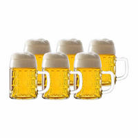 BIERKRÜGE Kaiser transparent 0,3 Liter 6er Set - Transparent, Glas (0.3L) - Stölzle Lausitz