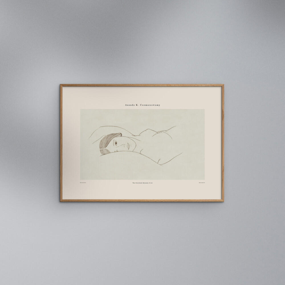 POSTER Arch Atelier - Ananda 02 - Naturfarben, Papier (30/2/40cm) - Poster&Frame