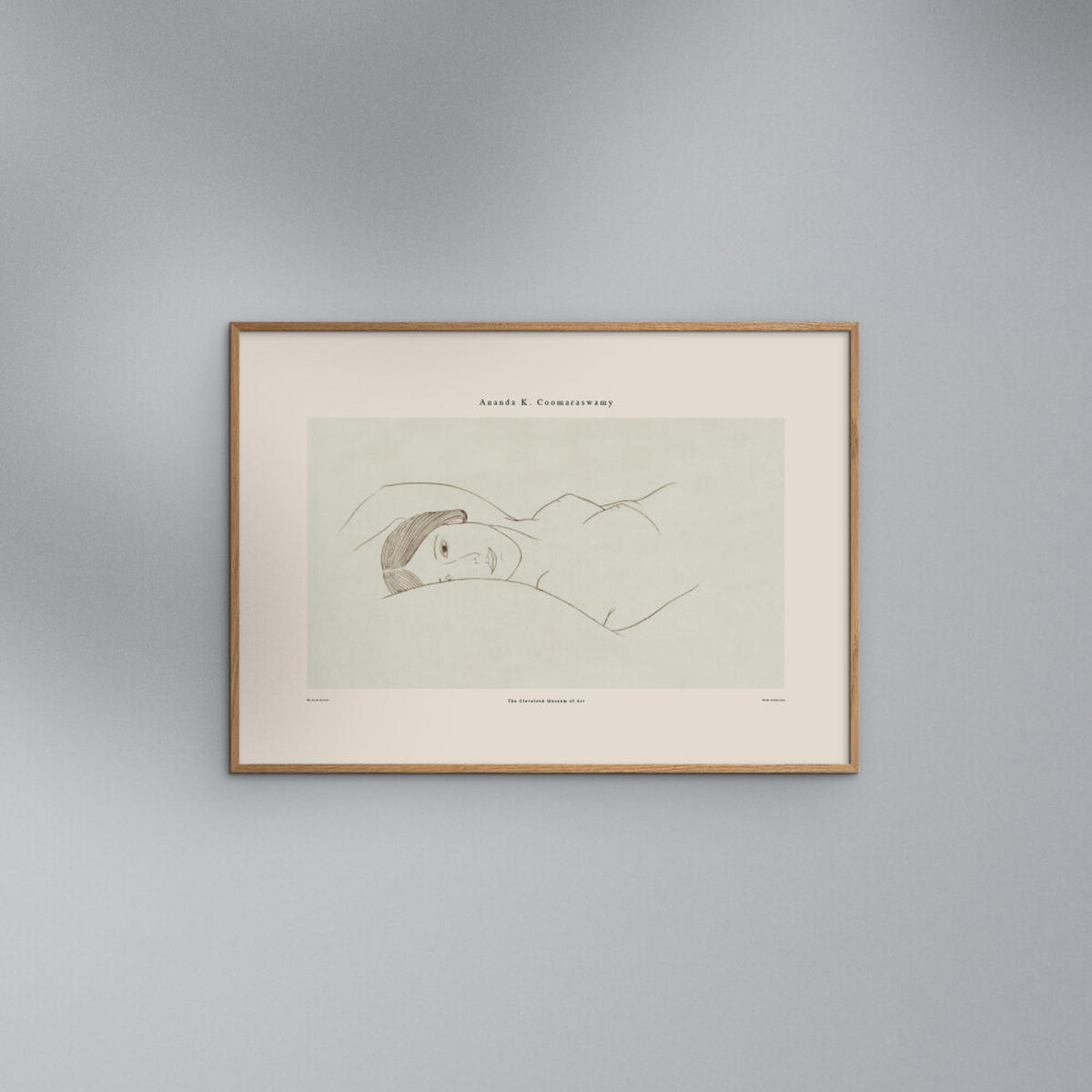 POSTER Arch Atelier - Ananda 02 - Naturfarben, Papier (30/2/40cm) - Poster&Frame