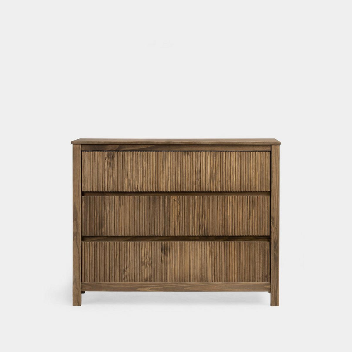 KOMMODE MIT SCHUBLADEN Hanne Natürlich 100 cm x 80 cm - Naturfarben, Holz (100/80/39cm)