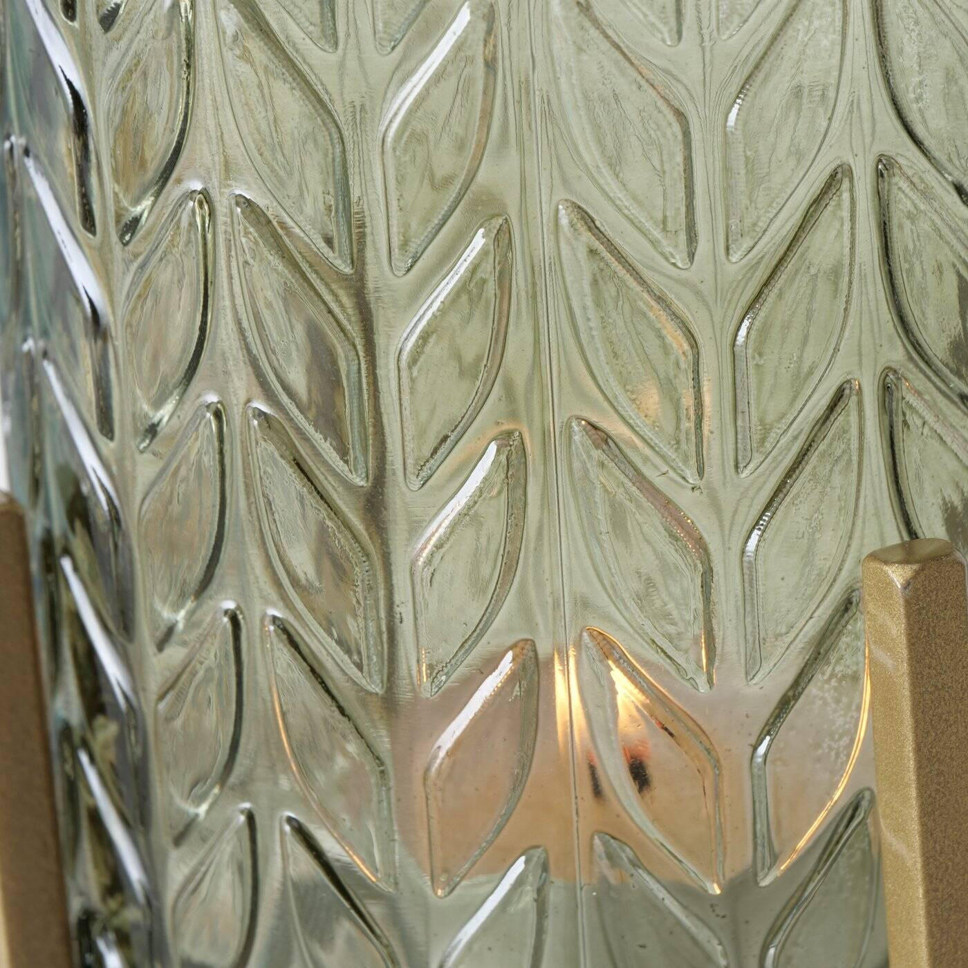 TEELICHTHALTER Bolito Ø 8 cm - Grün, Glas (16cm) - Boltze Home