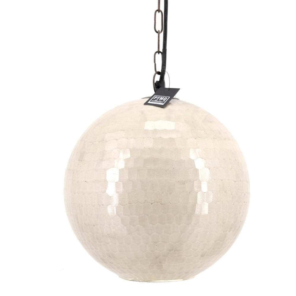 Ptmd Collection Hängeleuchte Creme 25x116x25 cm