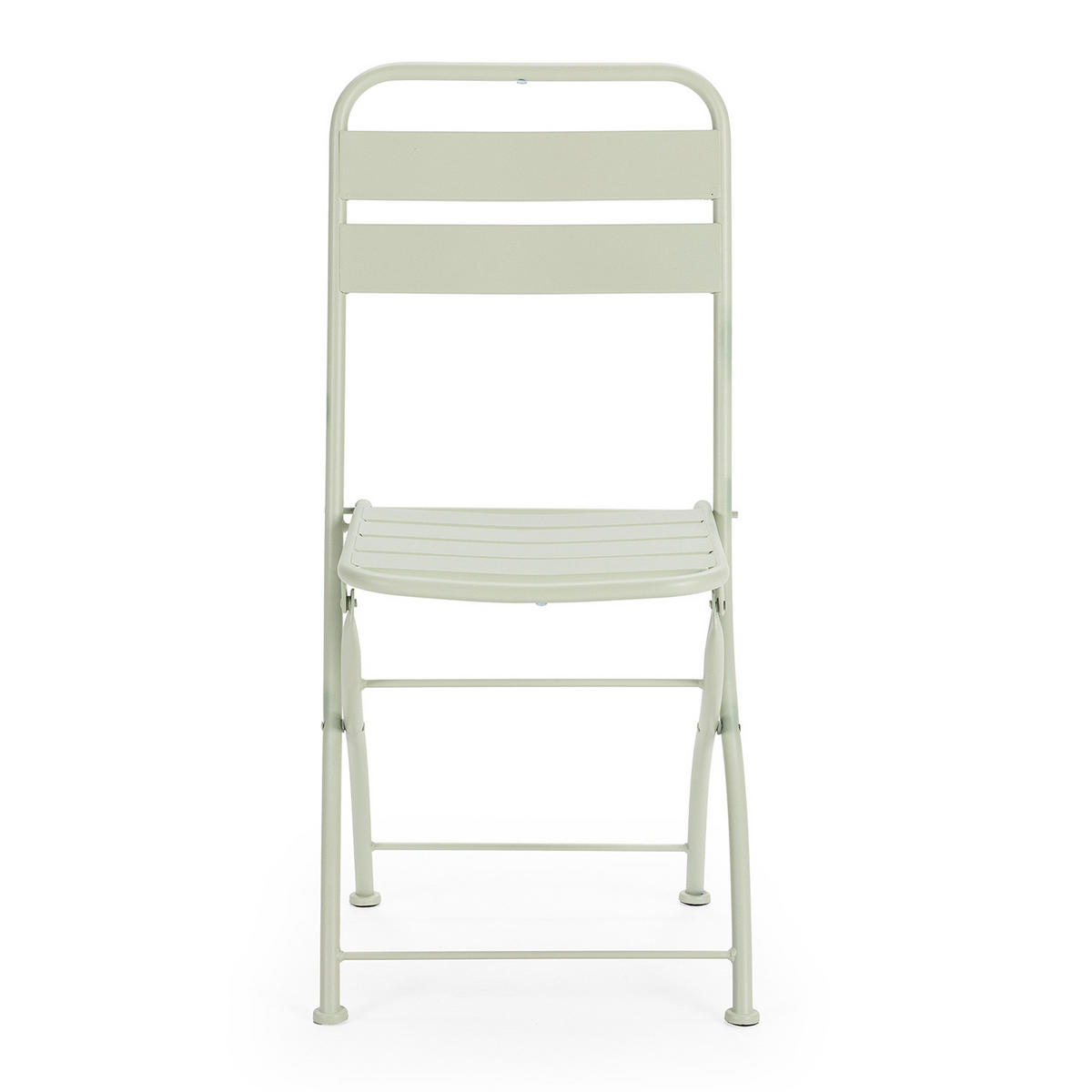 GARTENKLAPPSTUHL-SET Perla Metall - Grün, Metall (42/88/50cm) - VS Venta-stock