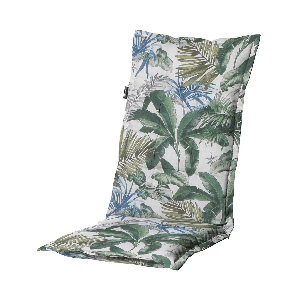 GARTENSTUHLKISSEN Bliss 123/50 cm 4er-Set - Blau, Textil (50/7/123cm) - Madison