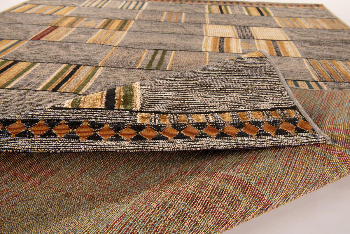OUTDOORTEPPICH Aurora 80x165 cm - Grau, Textil (80/165cm) - Gino Falcone