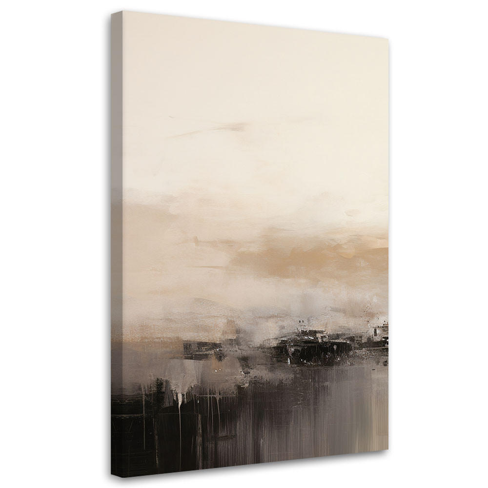 Feeby Leinwandbild Beige 70x100 cm