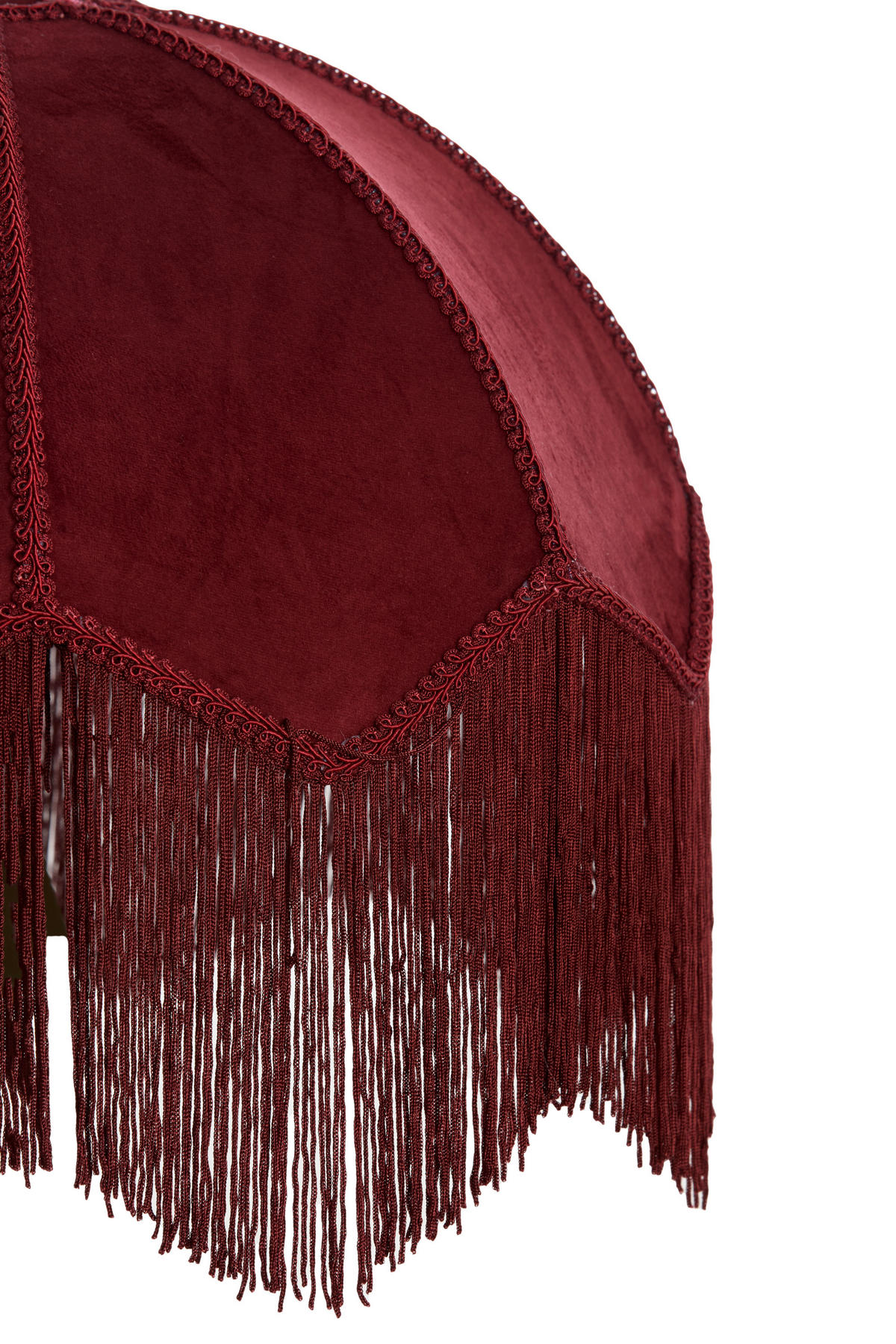 LAMPENSCHIRM - Rot - 35/35/26 cm - Rot, Kunststoff (35/35/26cm) - Light & Living