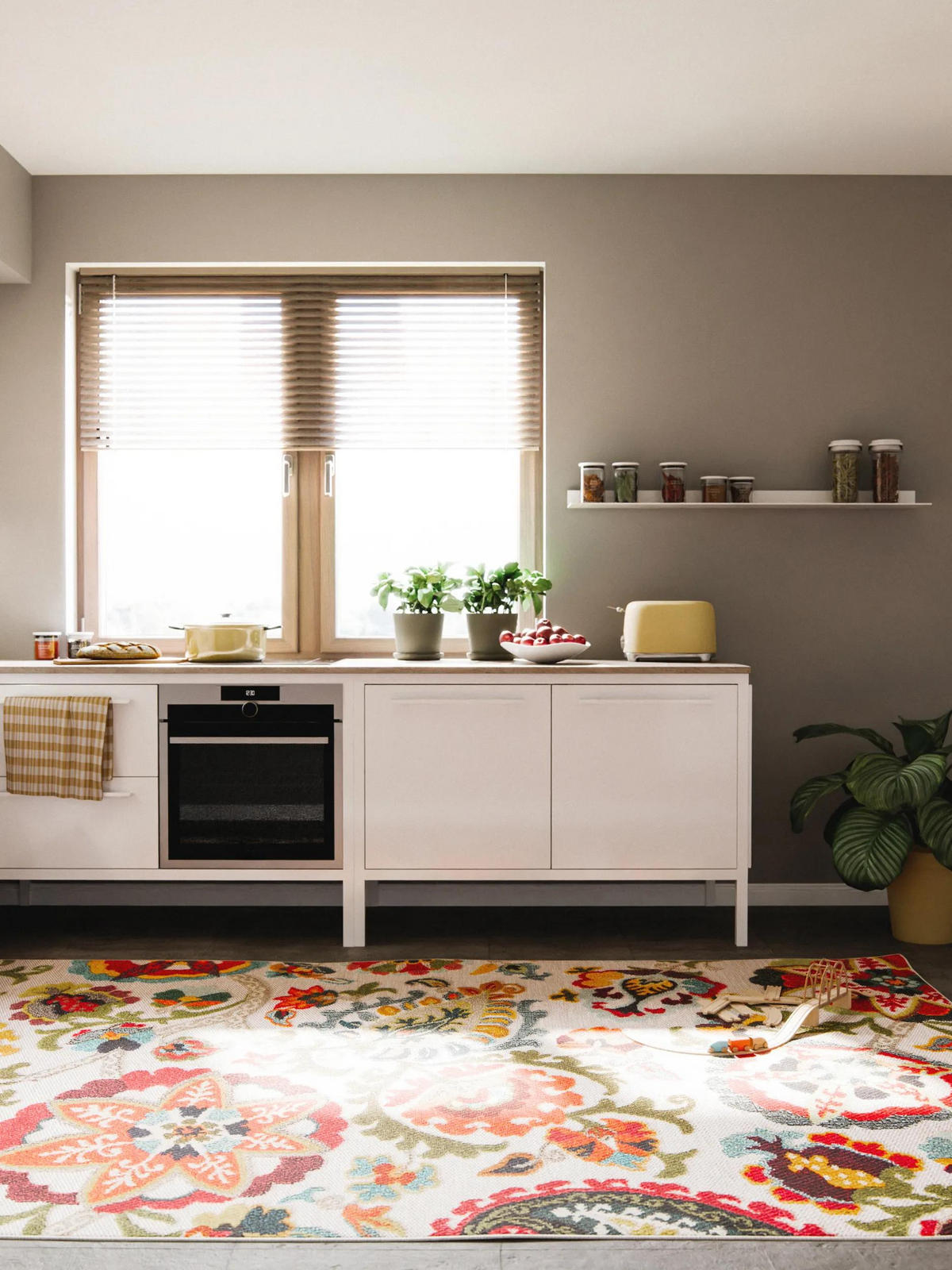 OUTDOOR-TEPPICH Noelia 240/340 cm - Multicolor, Kunststoff (240/340cm) - benuta Nest