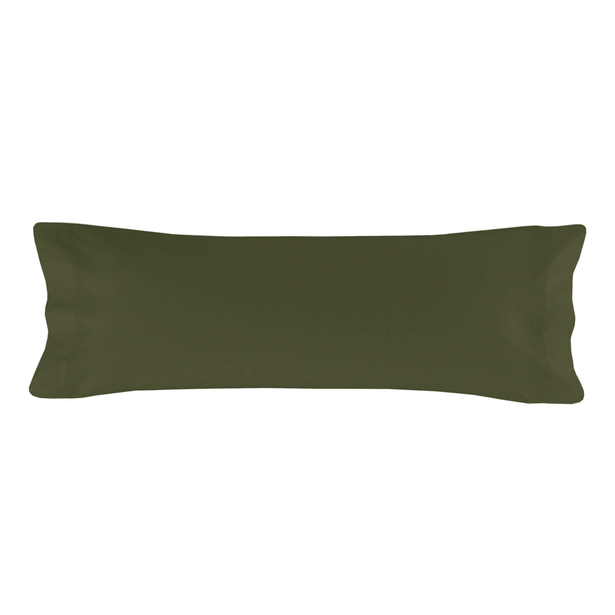KISSENBEZUG basic 45x110 cm olivgrün - Olivgrün, Textil (45/110cm) - Happy Friday