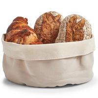 BROTKORB 20/20/12 cm - Weiß, Naturmaterialen (20/12/20cm) - ZELLER