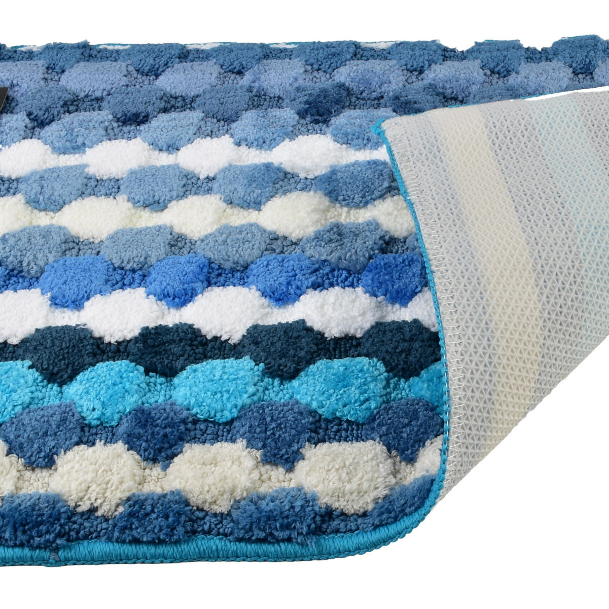 BADTEPPICH Zac Mintgrün 60/40/2 cm Textilien - Mintgrün, Textil (40/60cm) - Mondex