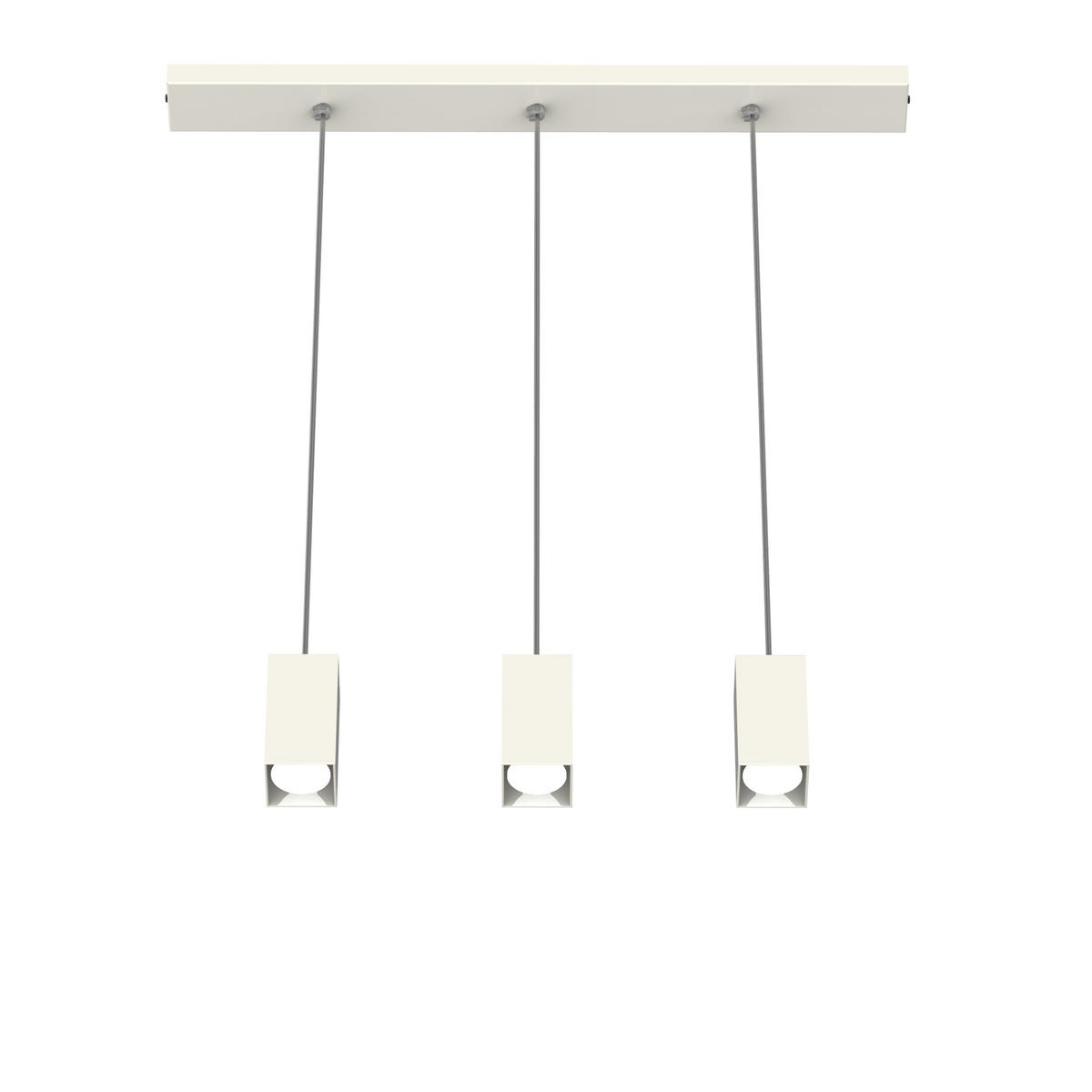 HÄNGELEUCHTE - Grau, Metall (6/50/6cm) - Lumicom