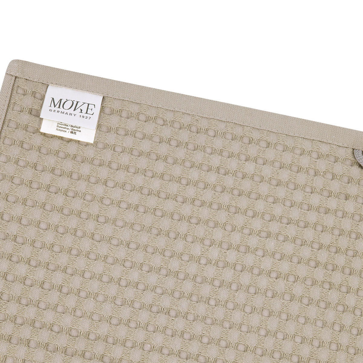 DUSCHTUCH Piquee 2er-Set - Beige, Textil (70/140cm) - MÖVE
