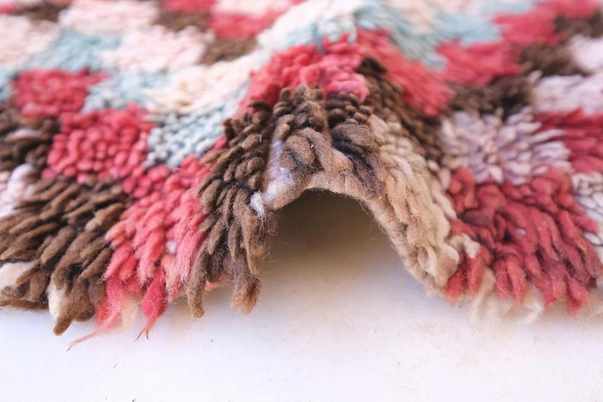 BERBERTEPPICH aus reiner Wolle 110x 176 cm - Multicolor, Naturmaterialien (110/176cm) - AFK Living