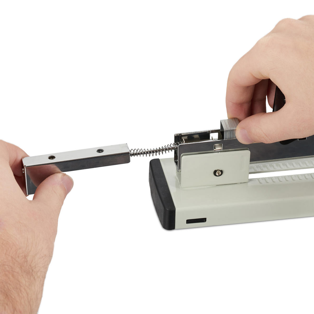 HEFTGERÄT - Multicolor, Kunststoff/Metall (28/6.5/18cm) - Relaxdays