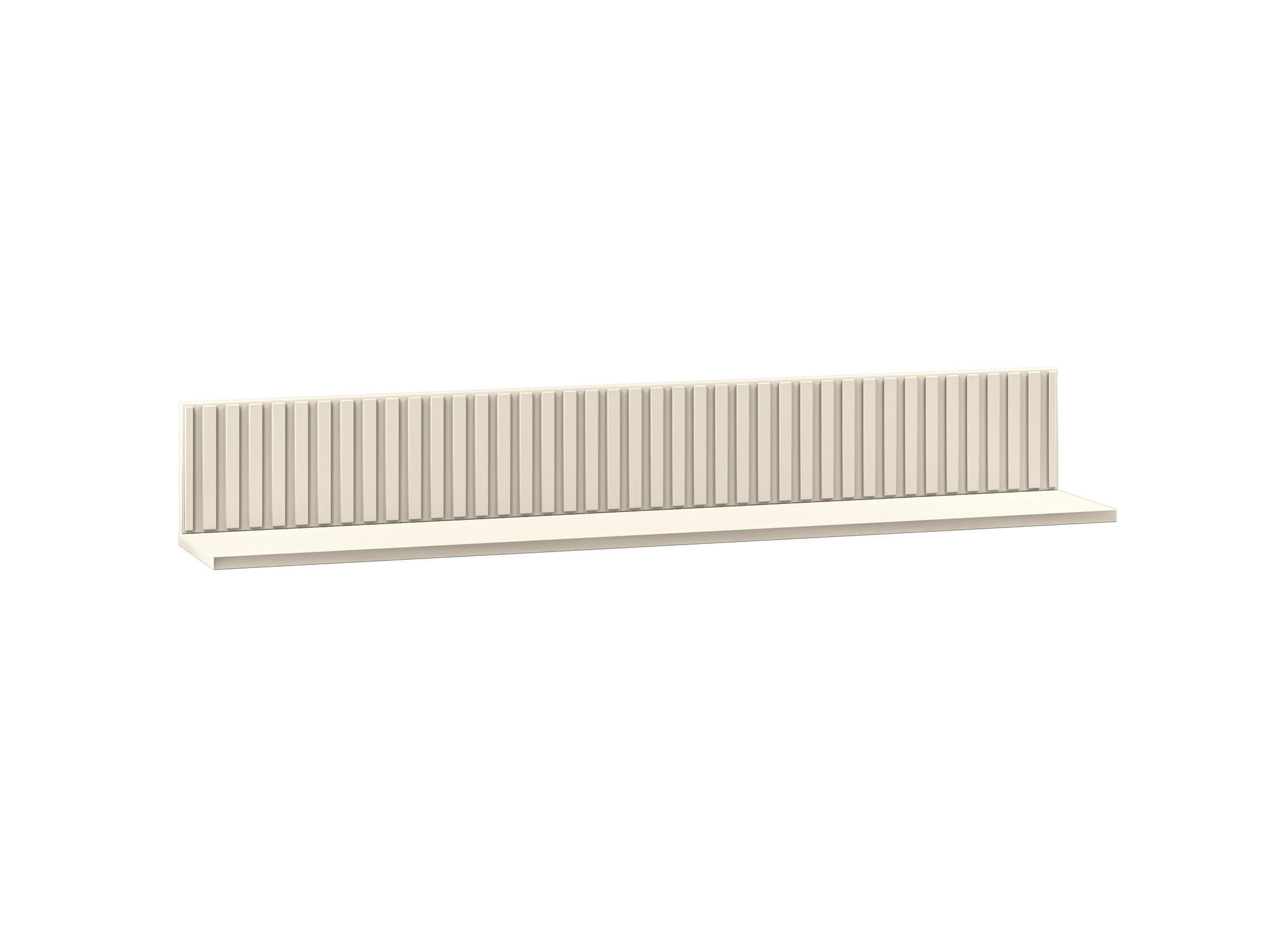 WANDREGAL SOPHIE Beige 120x20x18 cm - Beige, Holzwerkstoff (120/18/20cm) - FURNLUX