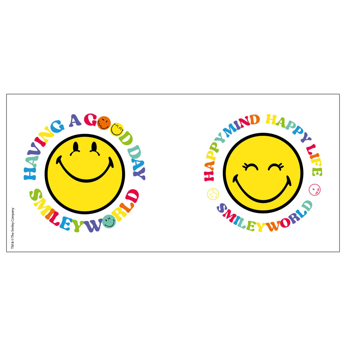 KAFFEEBECHER Smileyworld Mehrfarbig 320 ml - Multicolor, Keramik (0.32L) - United Labels