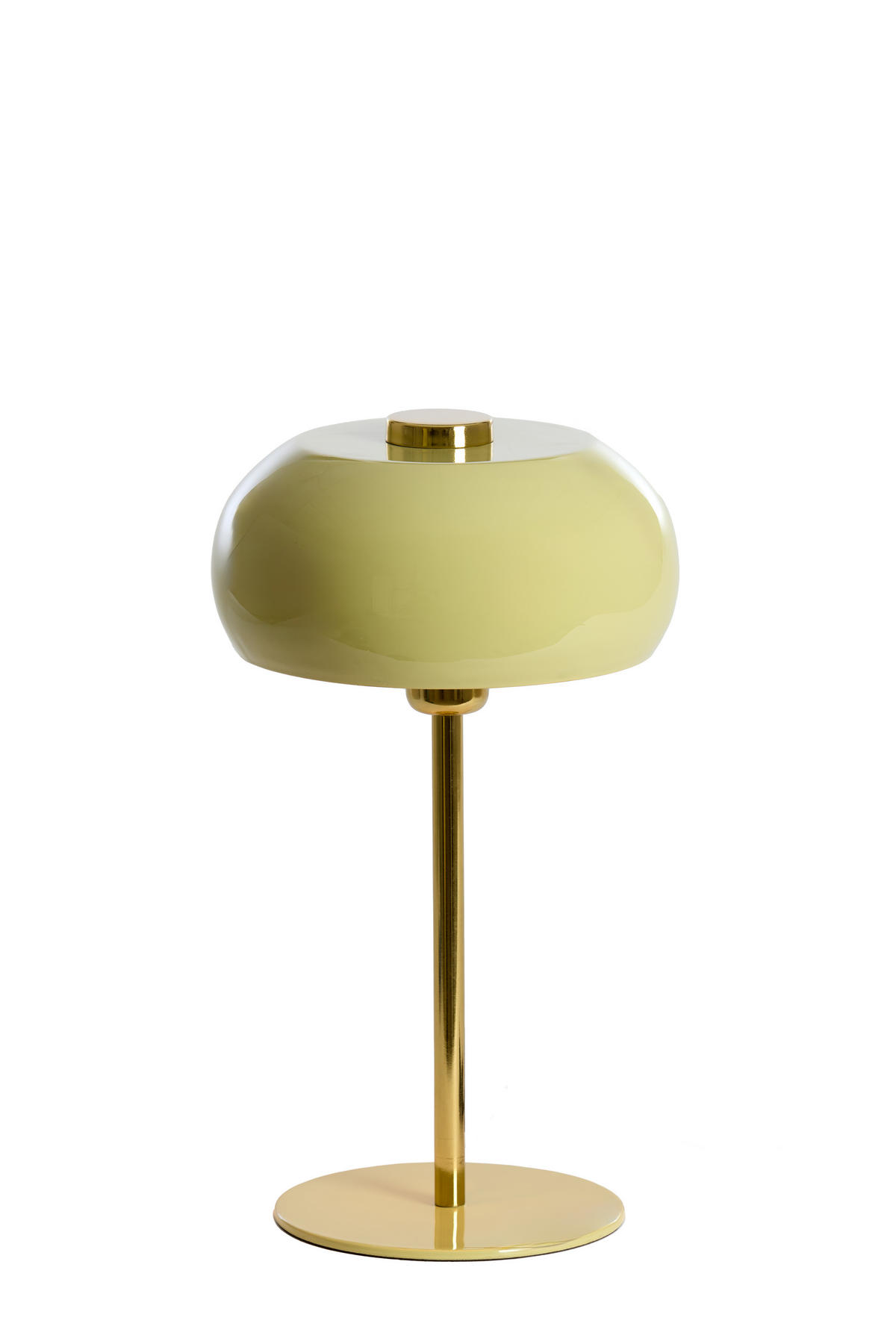 TISCHLAMPE Surin Grün Ø23/40 cm - Hellgrün, Metall (23/23/40cm) - Light & Living