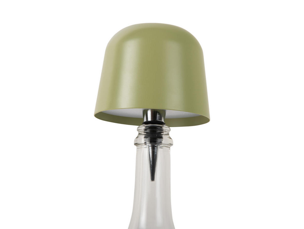 BOTTLE Lamp Cone Hat 10/10/13 cm - Grün, Metall (10/10/13cm) - Leitmotiv
