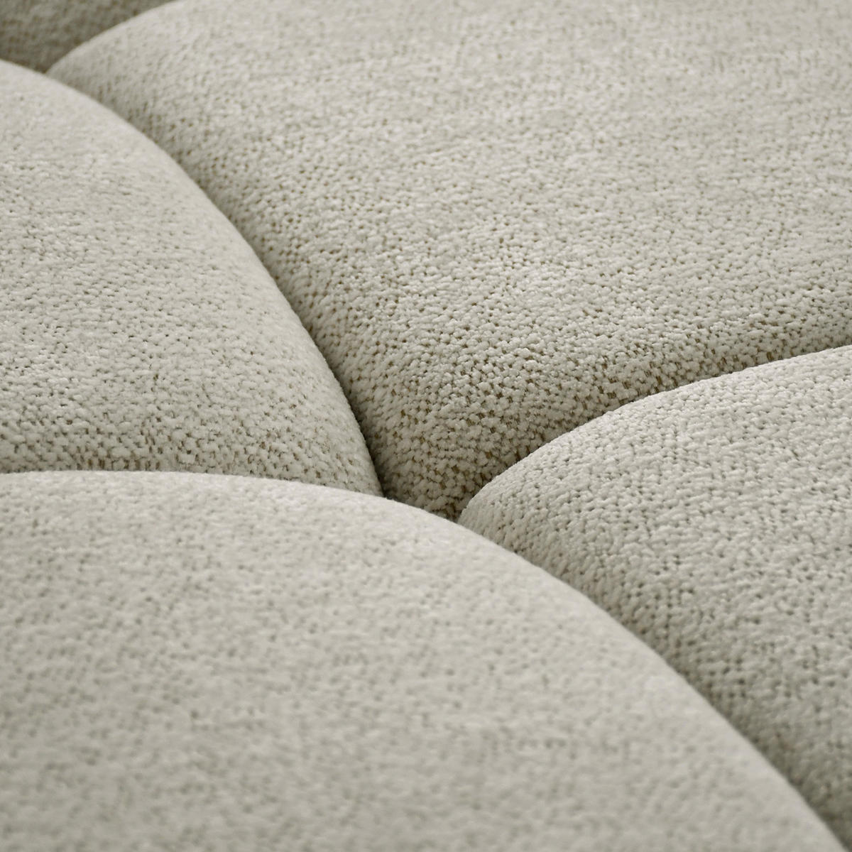 ECKSOFA Sorel Mini mit Automatisch verstellbarer Sitztiefe und Kopfstützen, rechts, Beige - Sandfarben, Textil (275/190cm) - Beautysofa