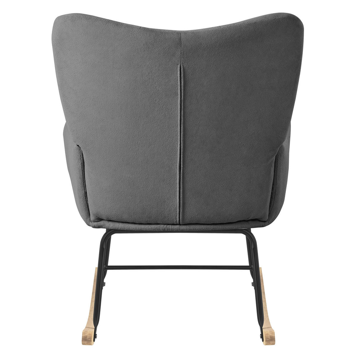 SCHAUKELSESSEL - Dunkelgrau, Metall (88/95/69cm) - ML-DESIGN