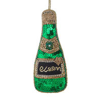 BAUMANHÄNGER Hang On Ornamanet Cheers - Grün, Glas/Kunststoff (5/14/1cm) - Butlers