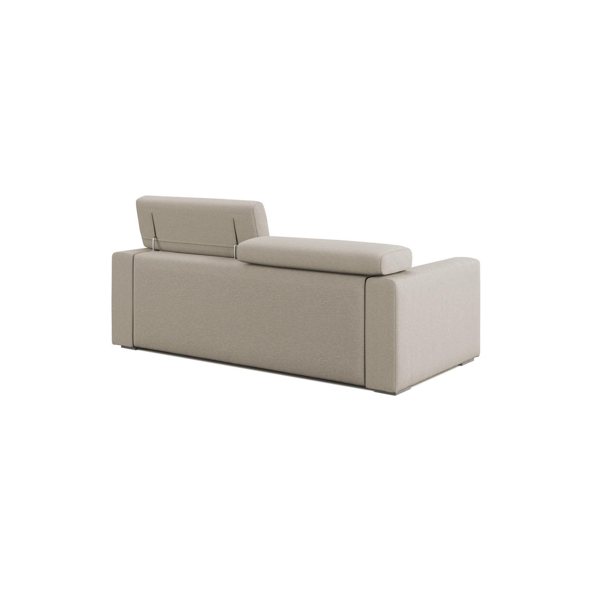 LINEARSOFA Dylan - Creme, Textil (158/89/100cm) - Divani.store