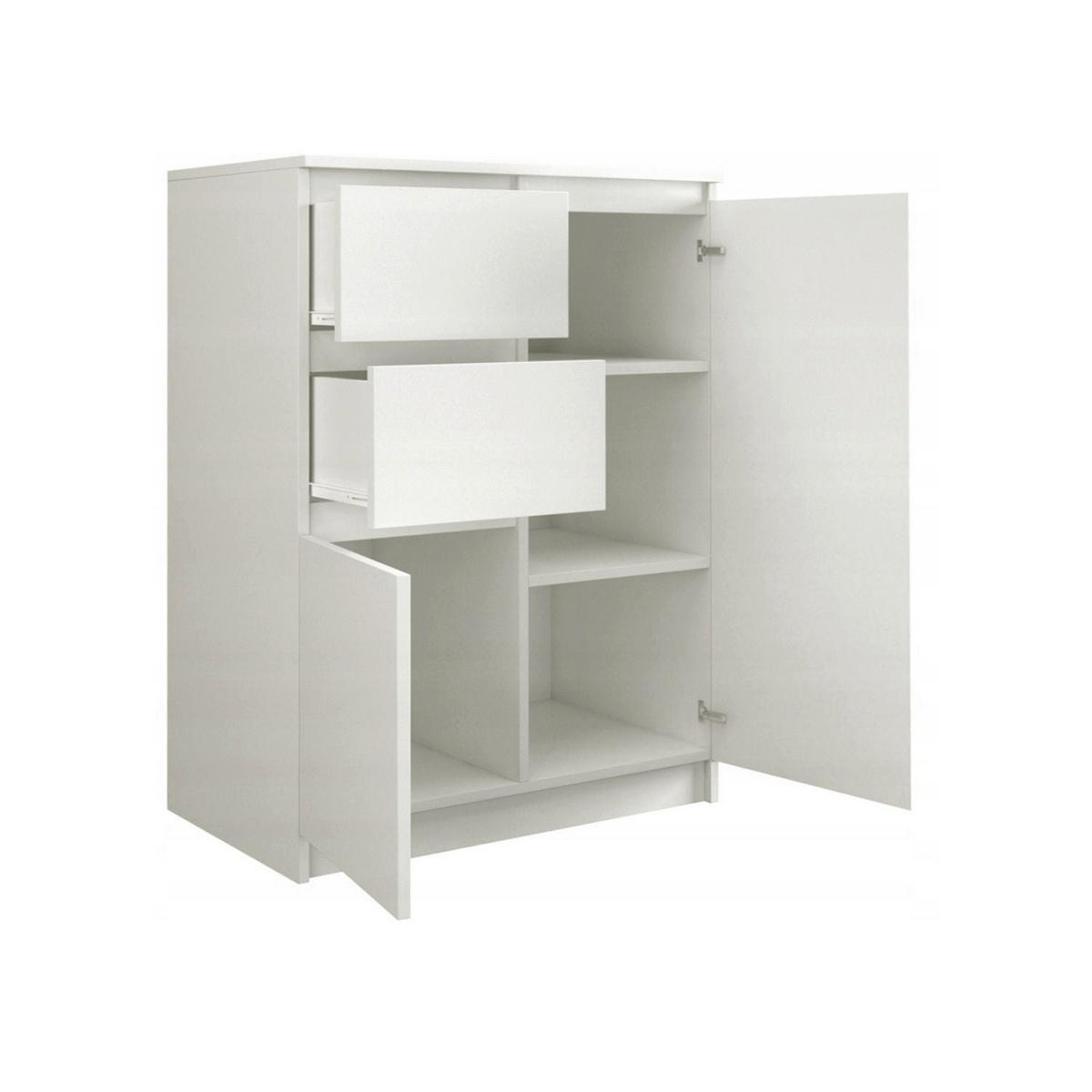 KOMMODE Kelly - Sonoma Eiche, Holzwerkstoff (70/97/40cm) - kommodly