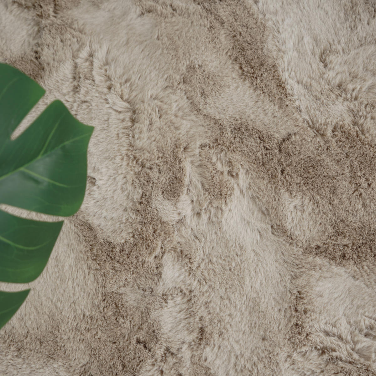 FELLTEPPICH CLOUD SUPER SOFT 200/200 cm Beige - Beige, Textil (200/200cm) - Consilio Concept