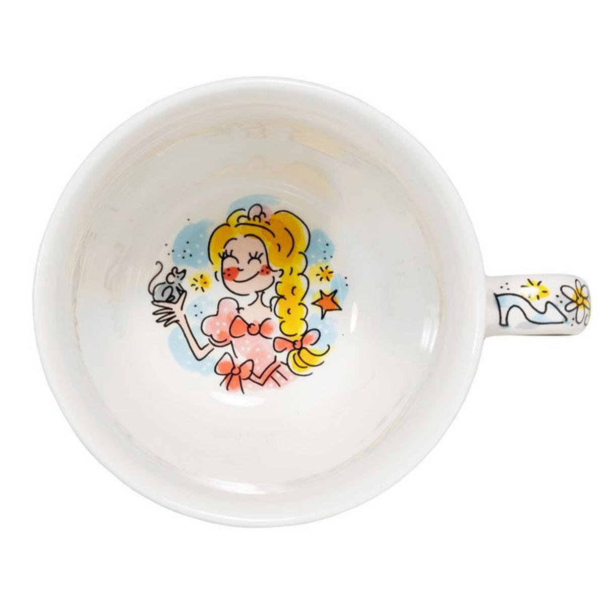SUPPENSCHALE Aschenputtel in Bunt - 14cm - Multicolor, Keramik (12.7/16.2/9.7cm) - Blond Amsterdam
