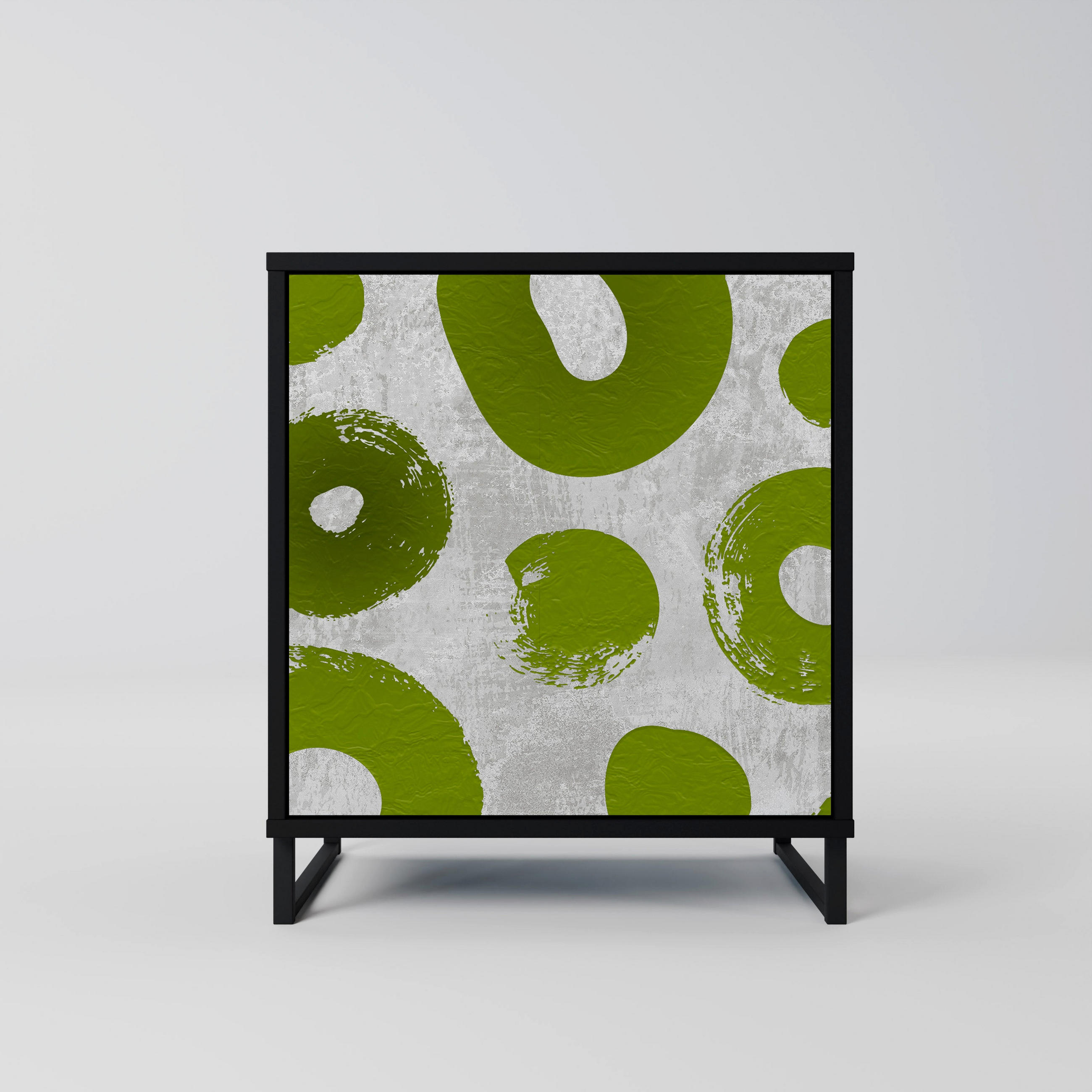 SpaceRebels Sideboard Schwarz 57.5x67.5x42 cm