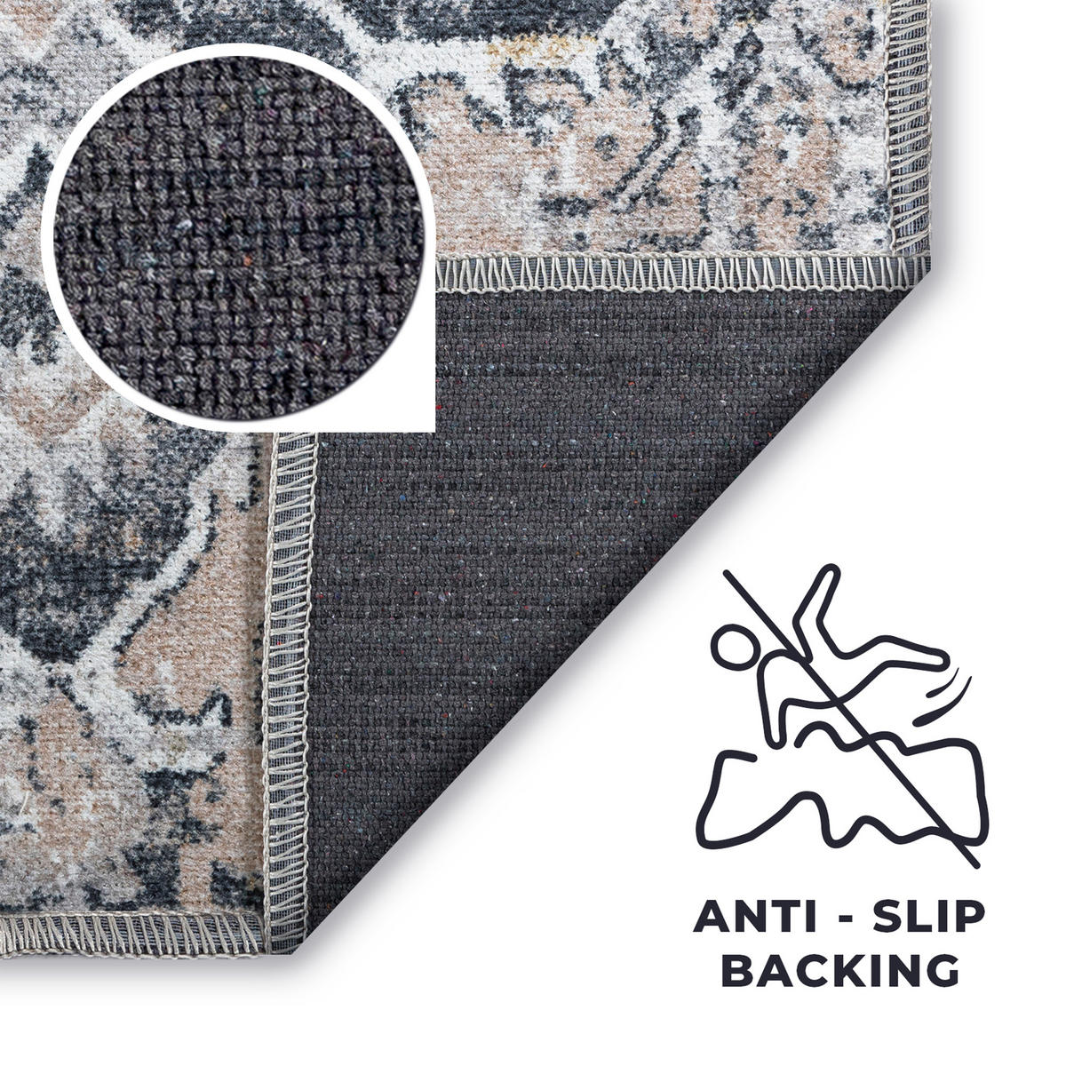 TEPPICH RITZ Dunkelgrau 300/400 cm - Dunkelgrau, Textil (300/400cm) - Tapiso
