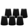 BECHER Power Schwarz-Silber 380 ml 6er Set - Silberfarben/Schwarz, Glas (0.38L) - Stölzle Lausitz