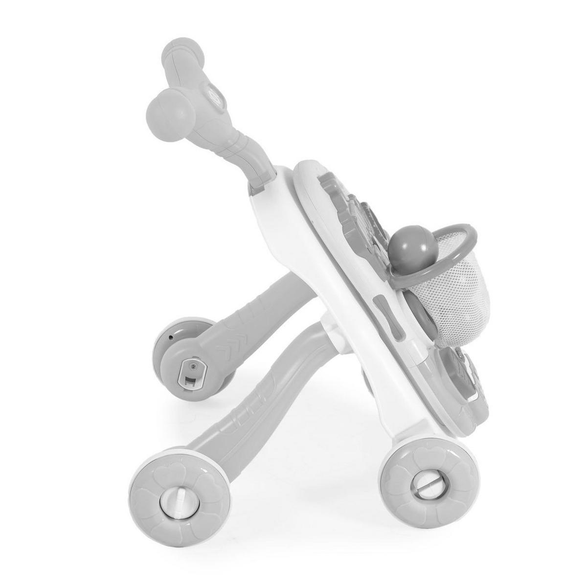 LAUFLERNHILFE 2 in 1 Korb türkis Musikfunktion, Spieltisch, Bälle, Spielcenter - Blau, Kunststoff (40/41/35cm) - Moni