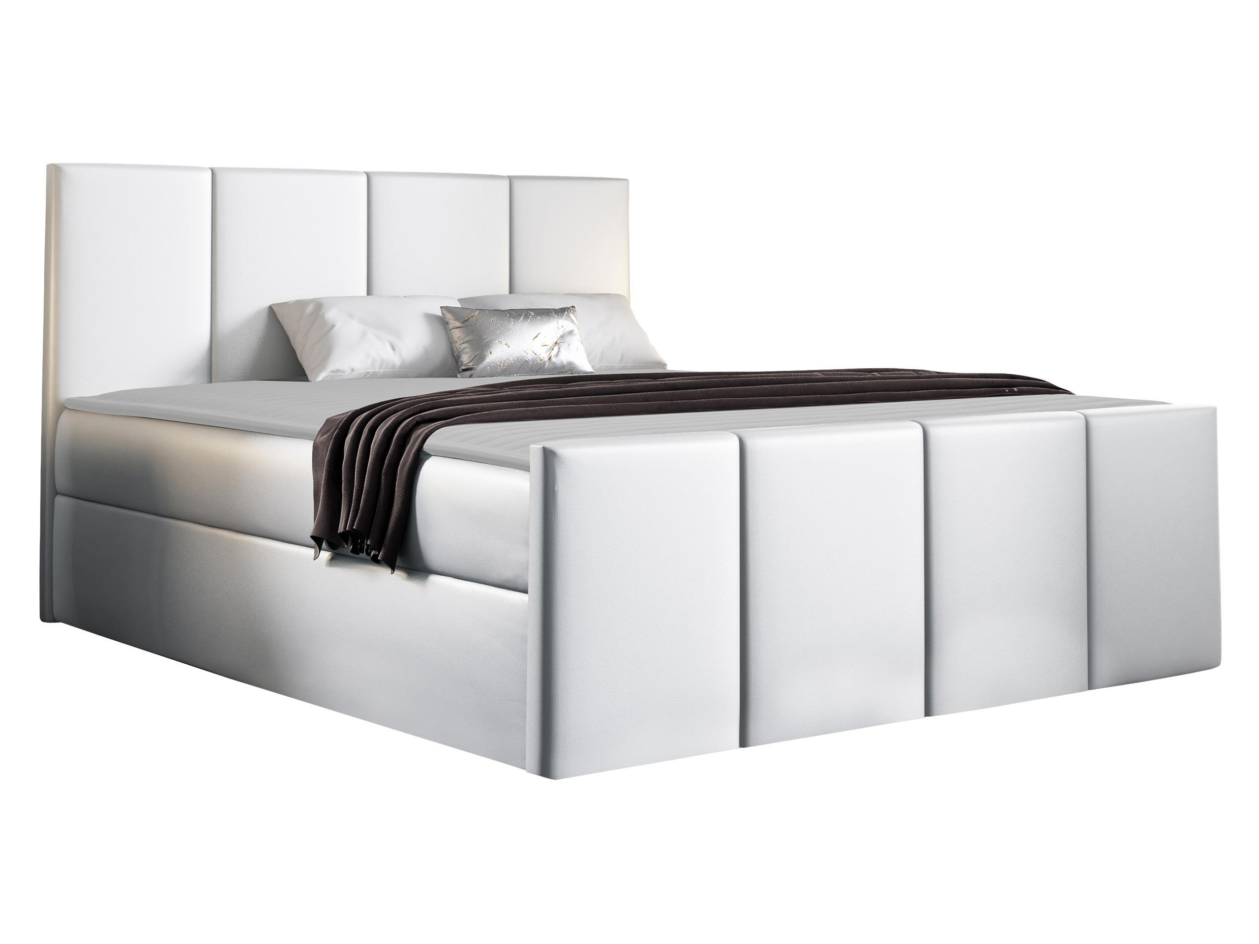 BOXBETT Lars - Weiß, Holz (180/200cm) - MIRJAN24