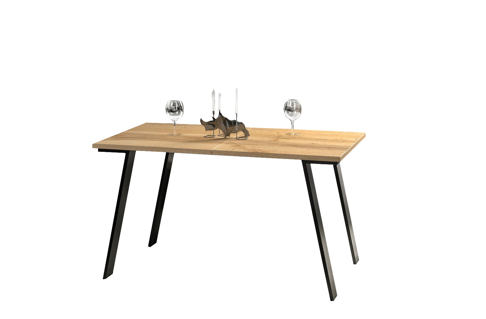 ESSTISCH Liwia ausziehbar bis 210 cm - Eiche Wotan, Holzwerkstoff (130/80/76cm) - Endo-Moebel