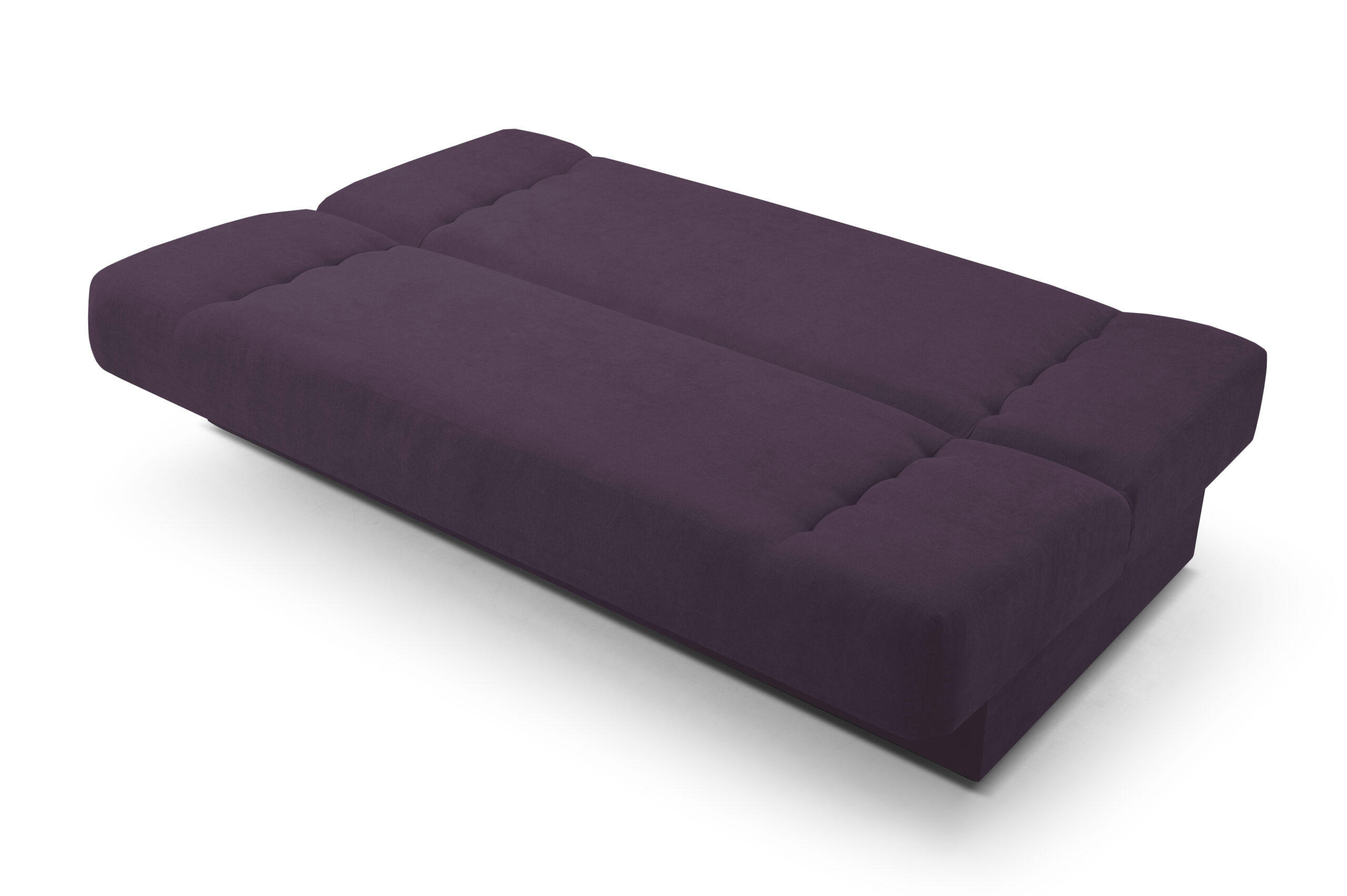 SCHLAFSOFA - Cyprus (Violett) - Violett, Holz (192/85/92cm) - Möblo