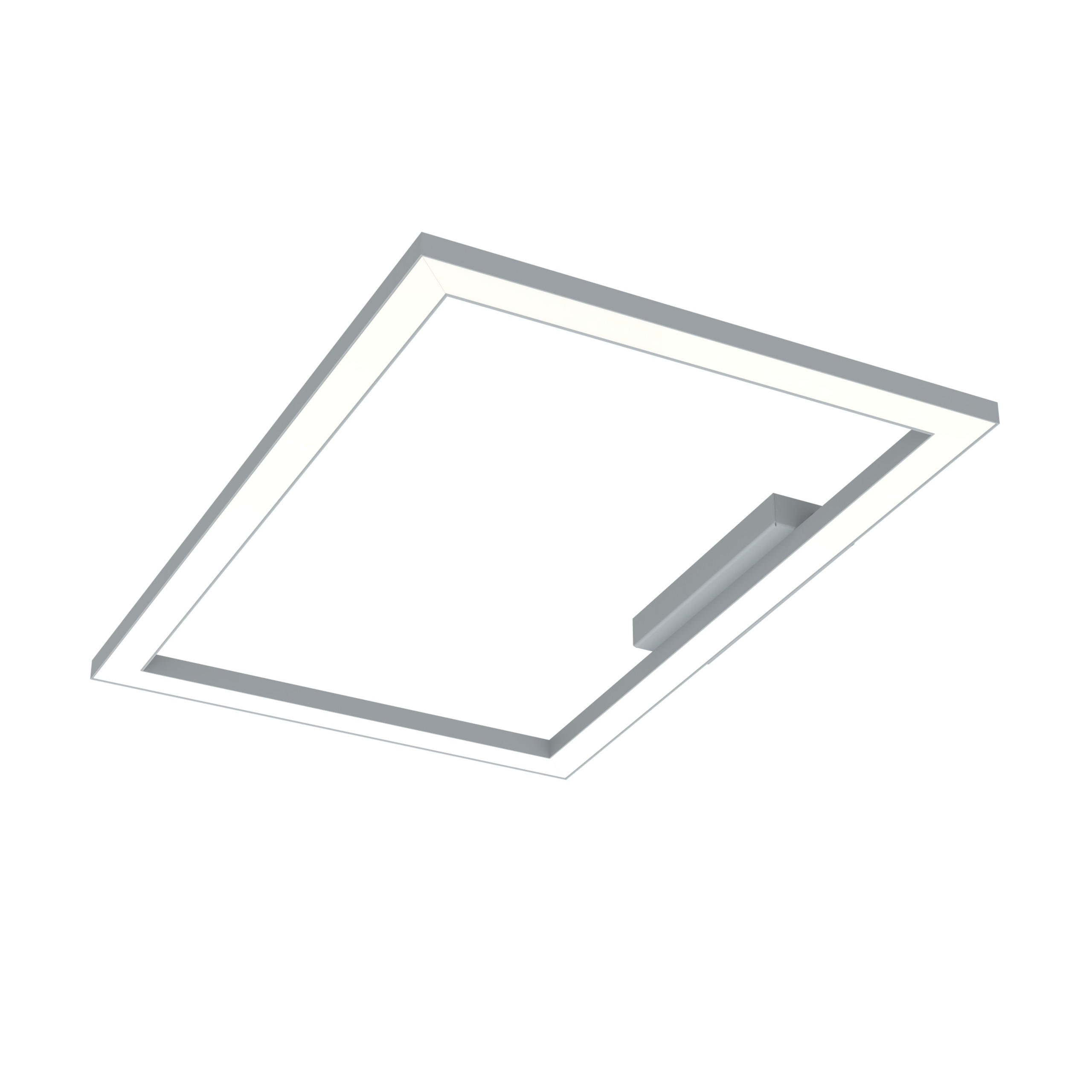 LED-DECKENLEUCHTE - Grau, Metall (40/60/100cm) - Lumicom