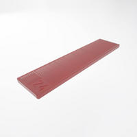 ABSTANDSHALTER Kunststoff 100 x 24 x 3 mm 500 Stück - Rot, Kunststoff - BAUHELD