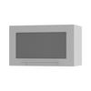 KLAPPHÄNGESCHRANK Kvantum W4BS/60-AV Dust Grey Matt / Weiß Matt 60 / 32,5 / 36cm - Weiß/Grau, Holz/Holzwerkstoff (60/36/32.5cm) - Feldmann-Wohnen