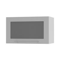 KLAPPHÄNGESCHRANK Kvantum W4BS/60-AV Dust Grey Matt / Weiß Matt 60 / 32,5 / 36cm - Weiß/Grau, Holz/Holzwerkstoff (60/36/32.5cm) - Feldmann-Wohnen