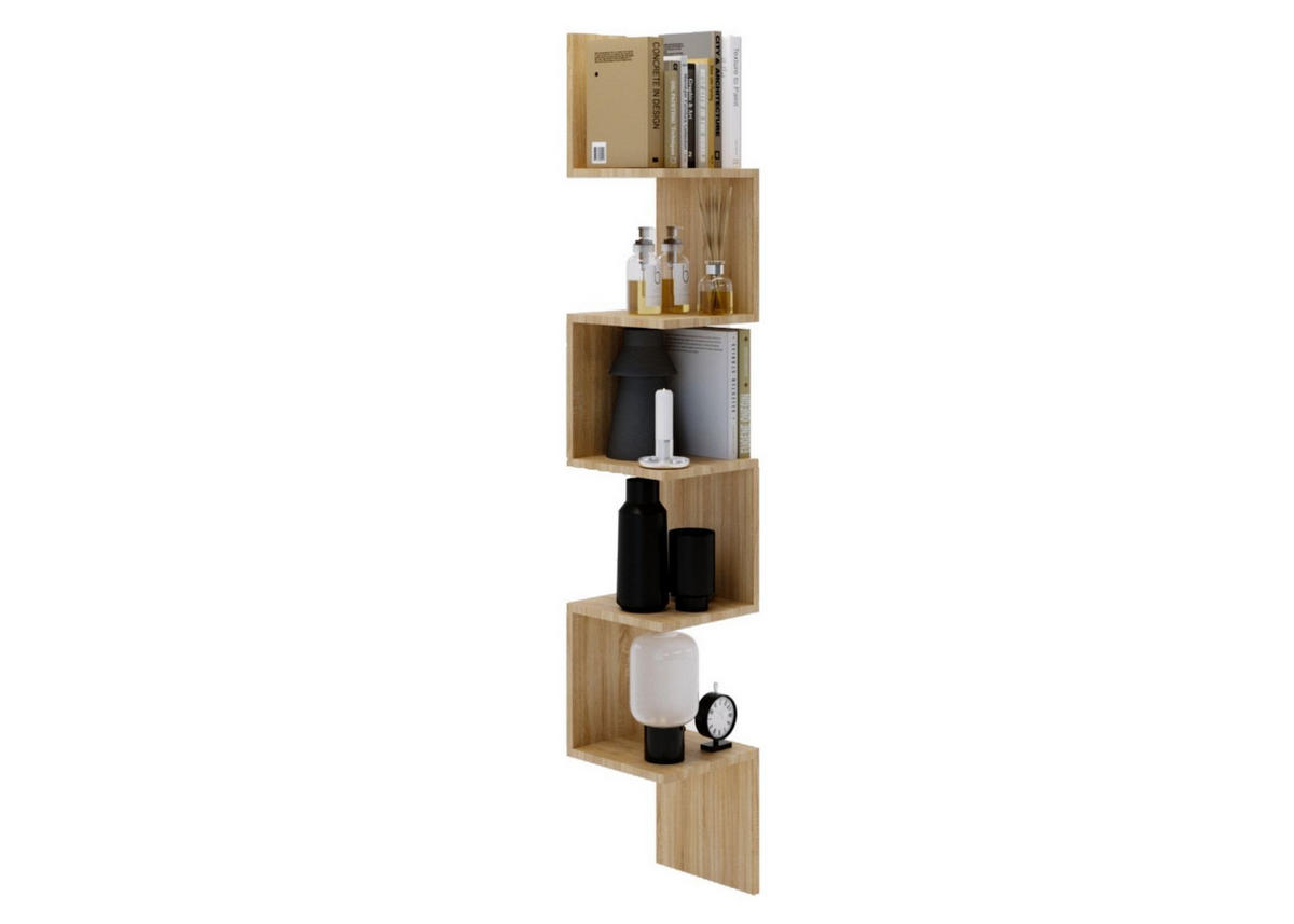 WANDREGAL Sonoma Eiche 159/22/28cm - Sonoma Eiche, Holzwerkstoff (28/159/22cm) - CraftPAK