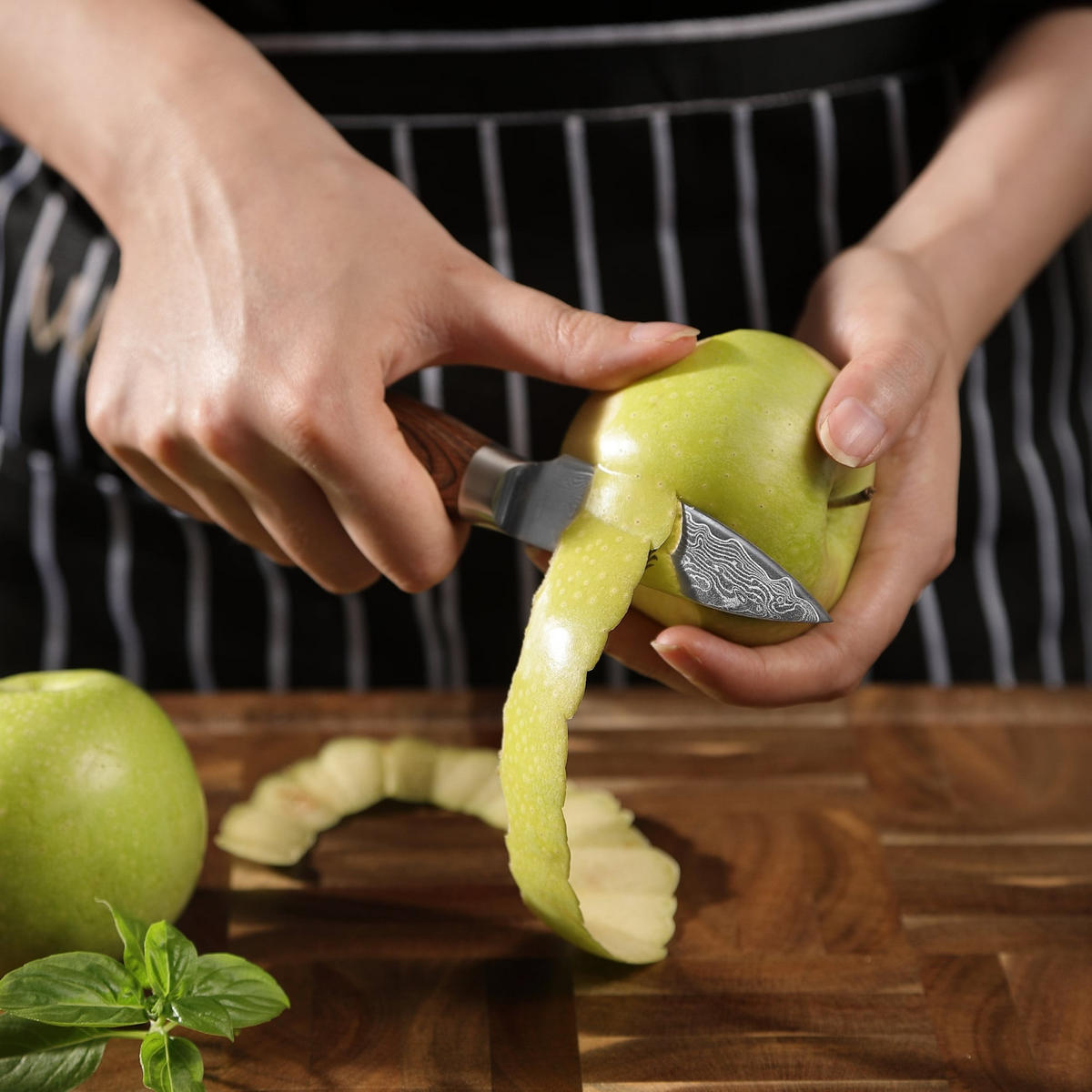 OFFICEMESSER 8 cm - Braun, Holz/Metall (20cm) - Wakoli