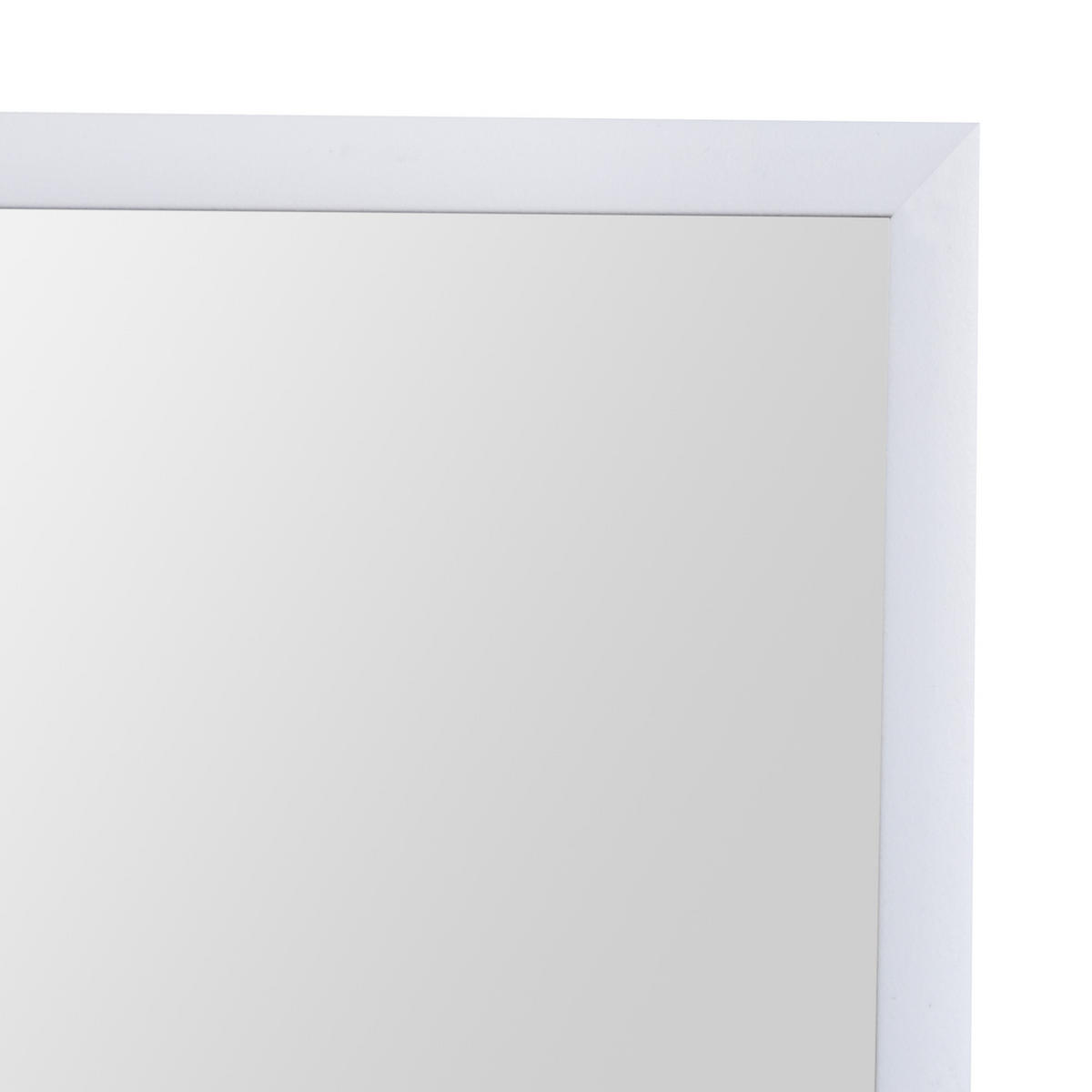 TÜRSPIEGEL Lesina - Weiß, Metall (37/120/2cm) - [en.casa]