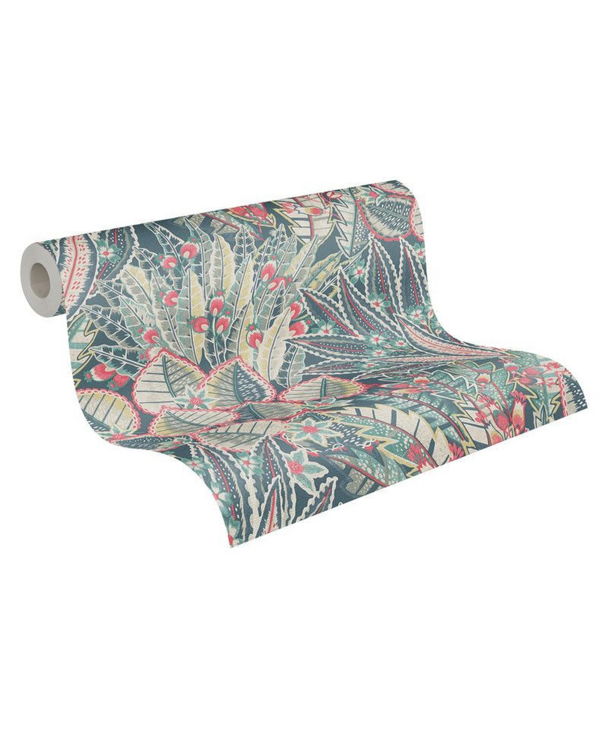 VLIESTAPETE Blau 53/1005 cm - Blau, Textil (53/1cm) - KUNSTLOFT