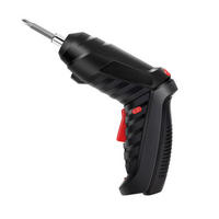 AKKUSCHRAUBER-SET, 3,6 V, 47-teilig, mit LED-Licht, schwarz - Schwarz, Kunststoff (24.5/19/6.5cm)