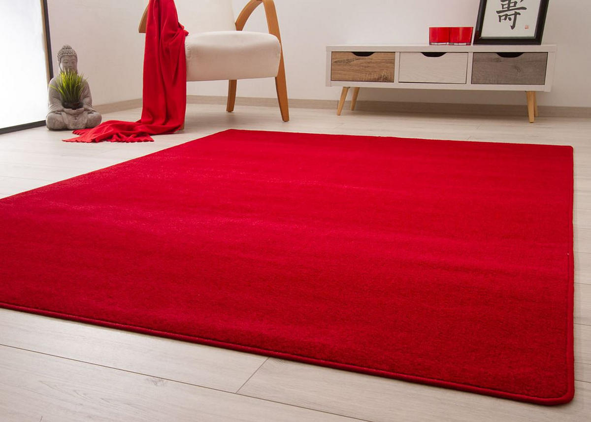 MODERNER TEPPICH 80/300 cm Cambridge Young - Rot, Textil (80/300cm) - Steffensmeier