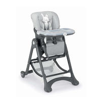 KINDER-HOCHSTUHL Campione - Grau, Kunststoff/Textil (307/980/627cm) - Cam il Mondo del Bambino S.p.A.