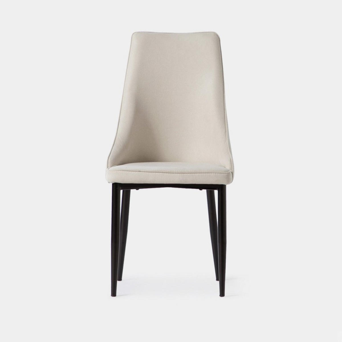 ESSZIMMERSTUHL Agnes Beige 45 cm x 95 cm - Beige, Textil (45/95/65cm) - Klast Home